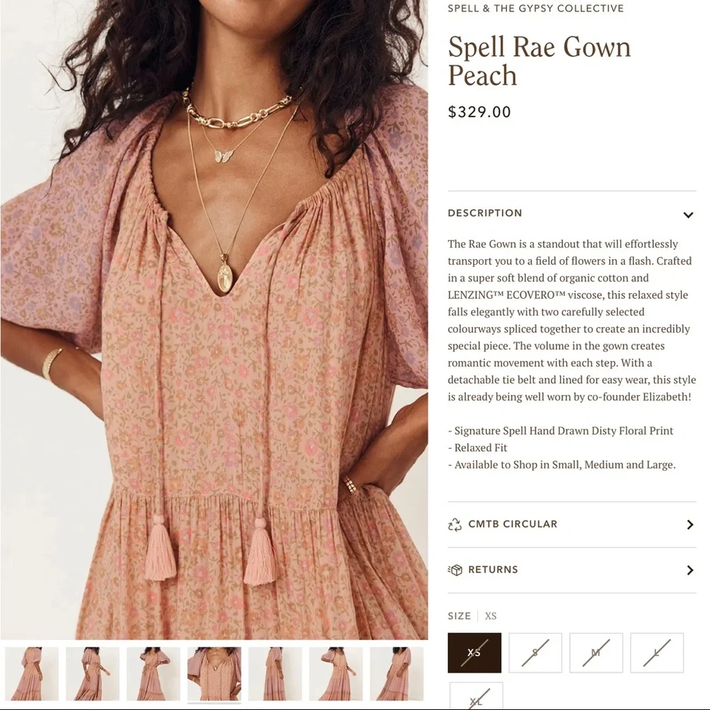 Spell Rae Gown - Picture 15 of 16
